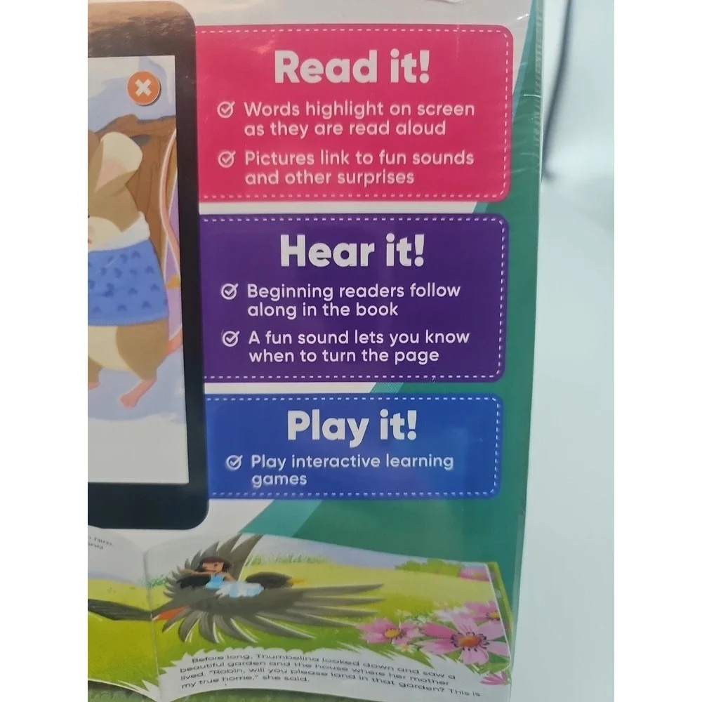 Little Grasshopper Books‎ Read Hear And Play Children Classics Apps 6 Books New